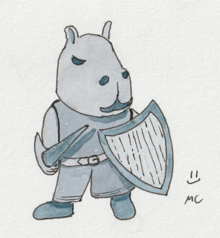 Day 5: Evil Capybara Knight