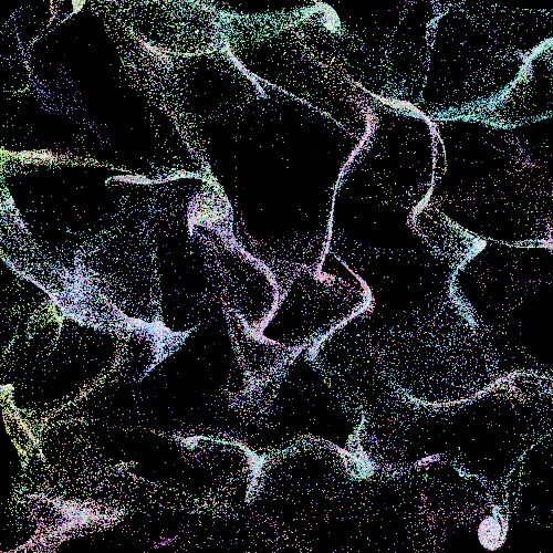 colorful sandlike pixels