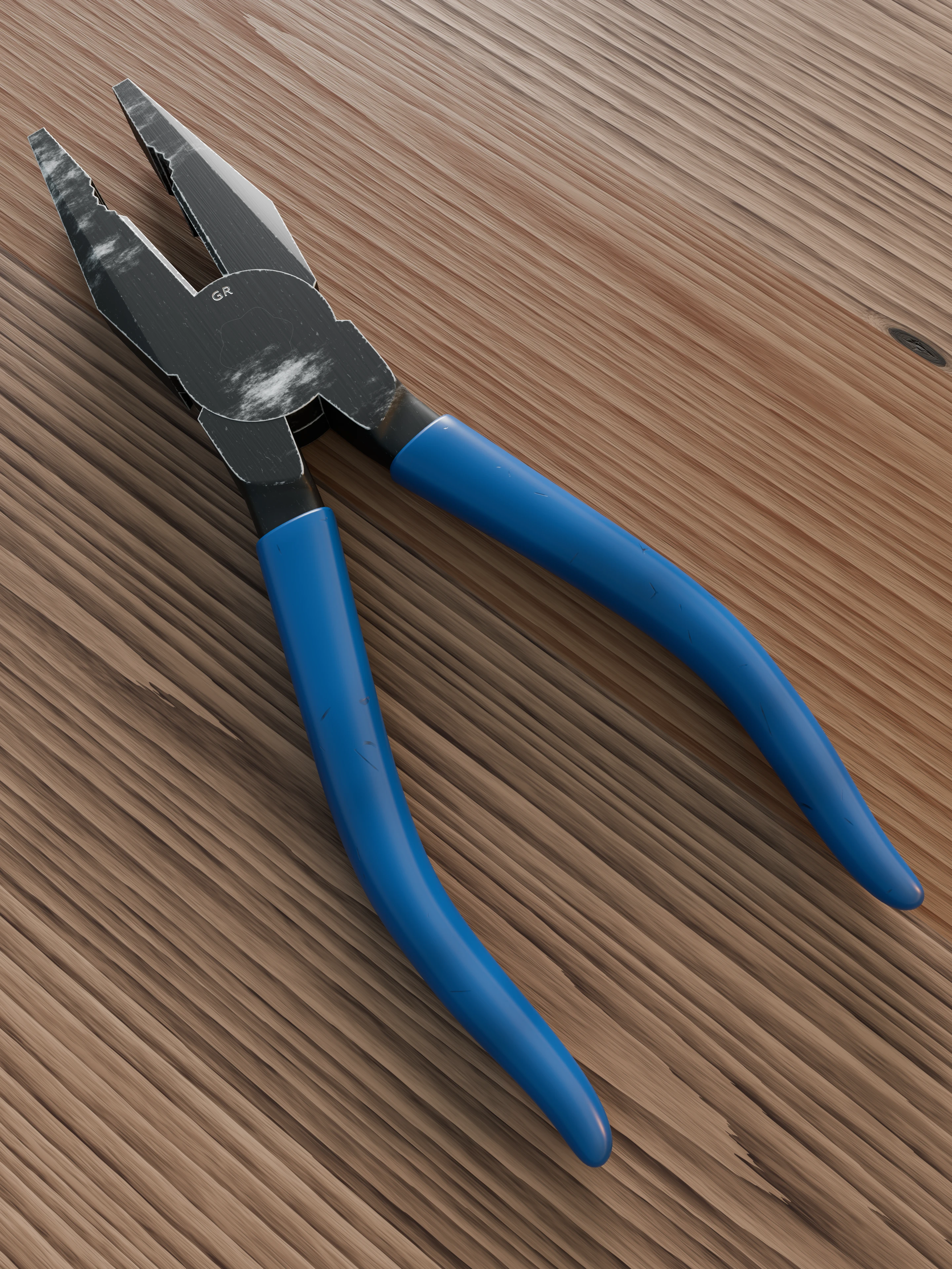 Pliers in Blender